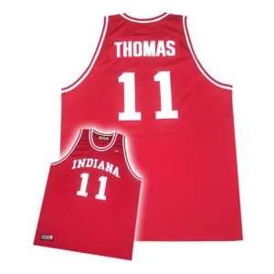   Thomas Red Collegiate Vintage Throwback Jersey