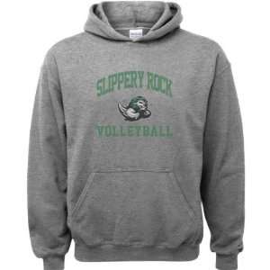 Slippery Rock The Rock Sport Grey Youth Varsity Washed Volleyball Arch 