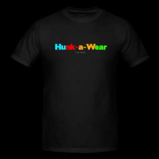 Hunk A wear logo T Shirt  Spreadshirt  ID 3355165