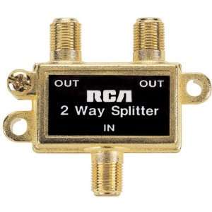  NEW 2 Way Deluxe Signal Splitter (Cable Zone) Office 