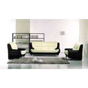  New 3pc Contemporary Modern Leather Sofa Set #AM 021 B 